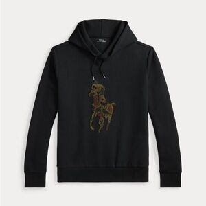 Ralph Lauren Big Pony Double-Knit Hoodie
